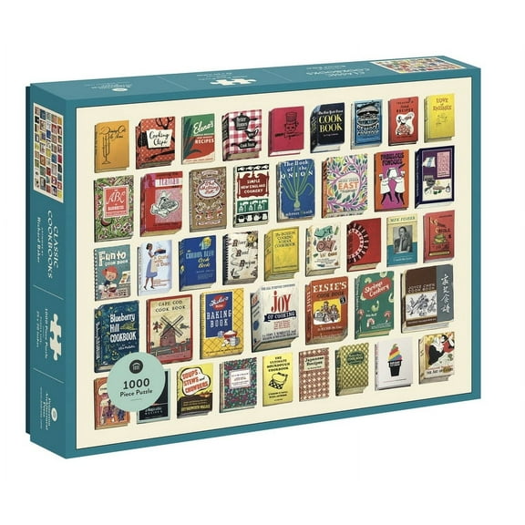 Classic Cookbooks : 1000 Piece Puzzle