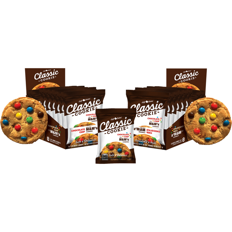 Classic Cookie Soft Baked M&M's Chocolate Chip Snacks, 2