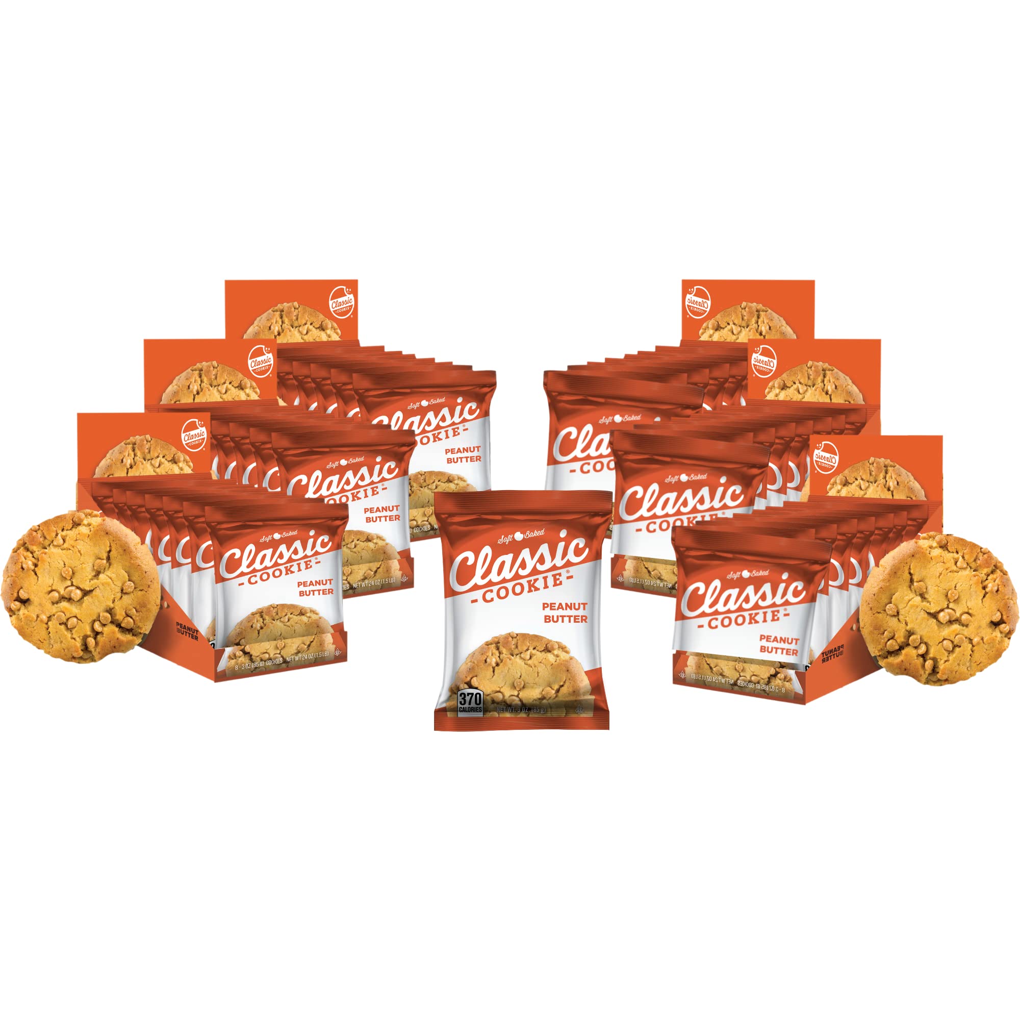 Classic Cookie, Peanut Butter, Soft Baked 3 oz, Shop