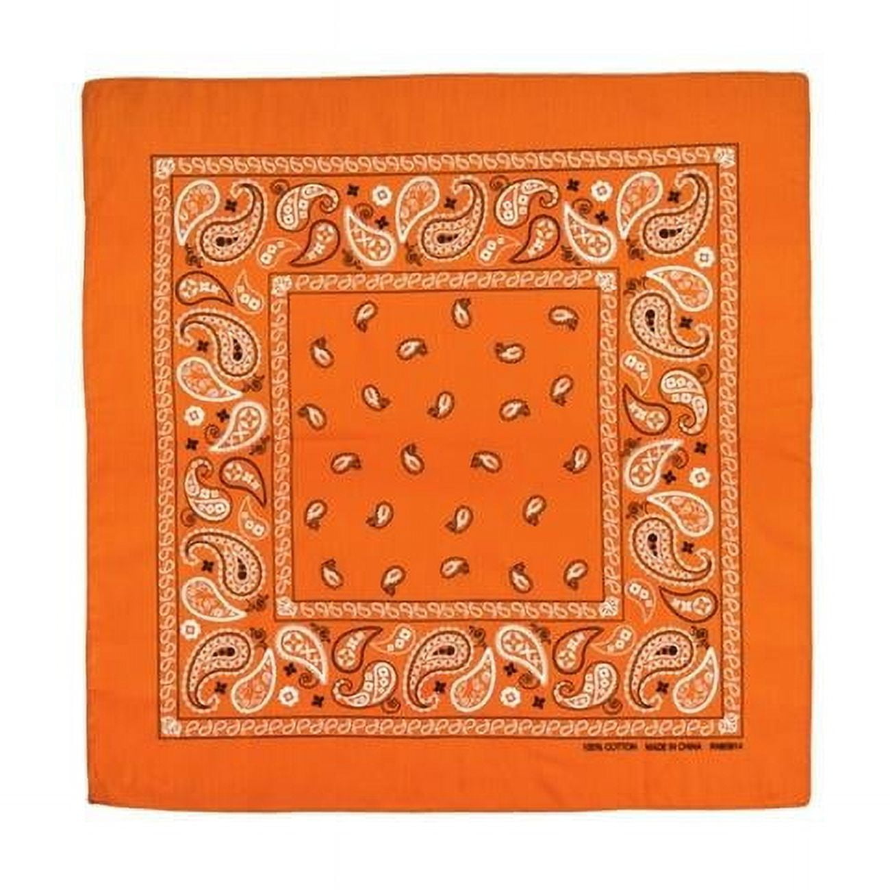 Classic-Cotton-Bandana-Orange-