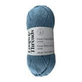 thumbnail image 1 of Classic Cotton Big Ball Solid Yarn by Loops & Threads – Medium 100% Cotton - Extra-Large 14 oz Skein for Knitting - Crochet & Crafts - Vista, 1 of 2