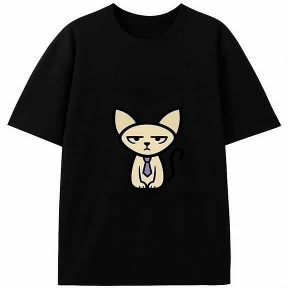 Classic Cotton Graphic Tee Shirt Fashion and Comfortable Casual Crew Neck Short Sleeve Tops Black S-5XL