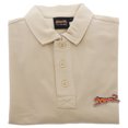 thumbnail image 1 of Classic Cotton Polo Shirt for Men by Le Tigre - Beige - Size Small (S), 1 of 2