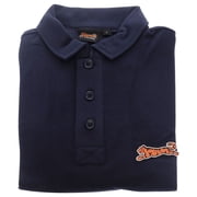 Classic Cotton Polo Shirt for Men by Le Tigre - Navy - Size Small S