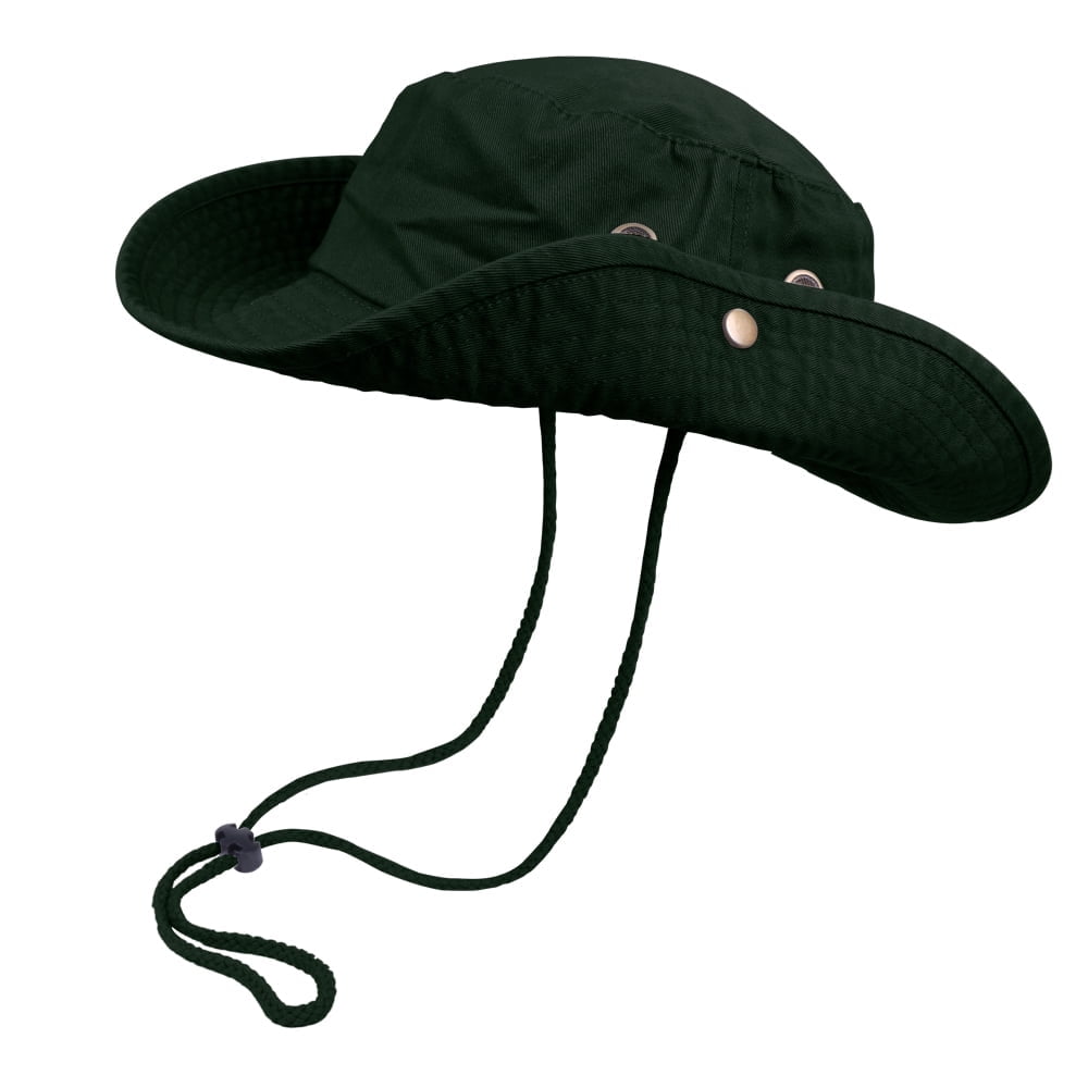 TZ Promise Classic Cotton Wide Brim Bucket Hat with