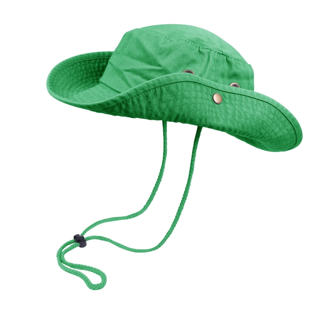 TZ Promise Classic Cotton Wide Brim Bucket Hat with
