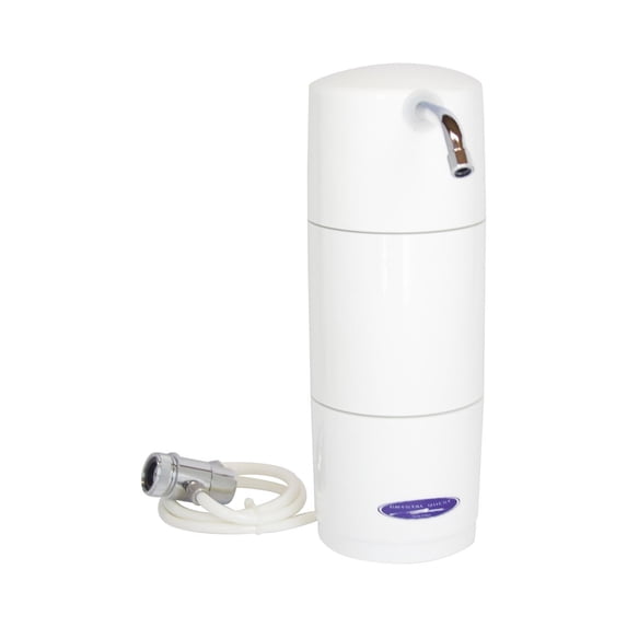 Classic Countertop Water Filter System Arsenic + SMART White
