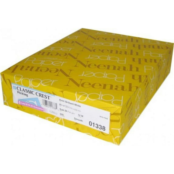 Classic Crest Avalanche White 24# 8.5"x11" 500 Sheets