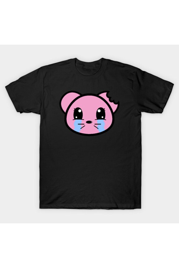 Classic Crunchy Mouse Funny Retro Gaming Figure Parody Video Game G4128 T-Shirt, for men and women, Up to Size 5XL