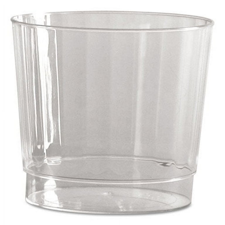 Classic Crystal Plastic Tumblers, 9 oz, Clear, Fluted, Squat, 20/Pack, 12 Packs/Carton Classic Crystal Plastic Tumblers, 9 oz, Clear, Fluted, Squat, 20/Pack, 12 Packs/Carton