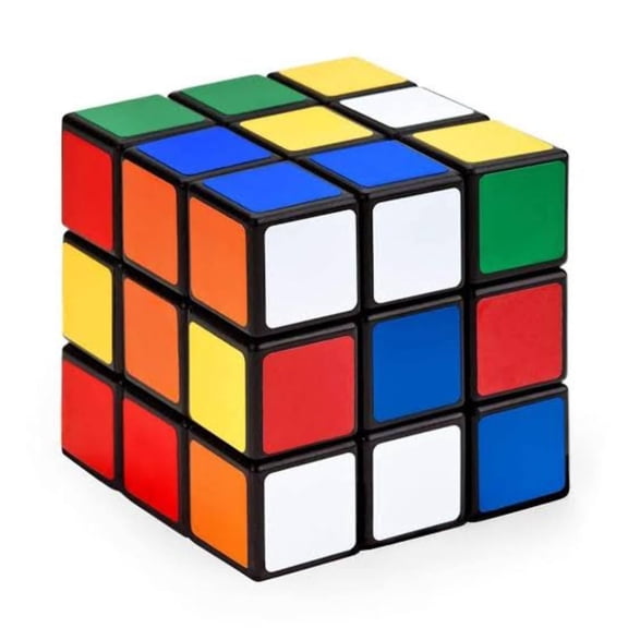 Classic Cube Puzzle, 6 Colours, 3x3x3 Cube