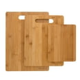 thumbnail image 1 of Classic Cuisine 3-Piece Eco-Friendly Bamboo Wood Cutting Board Set, 1 of 6