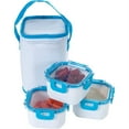 thumbnail image 1 of Classic Cuisine Portable 3-Piece Variety Food Storage Set with Insulated Bag, Kitchen Storage, 1 of 2