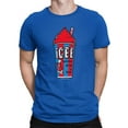 thumbnail image 1 of Classic Cup Design - Retro ICEE 'Coldest Drink In Town' Graphic Men's T-shirt, 1 of 4