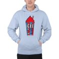 thumbnail image 1 of Classic Cup Design - Retro ICEE 'Coldest Drink In Town' Men's Hoodie, 1 of 4