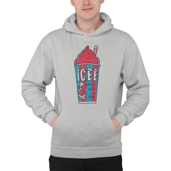 Classic Cup Design - Retro ICEE 'Coldest Drink In Town' Men's Hoodie