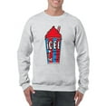 thumbnail image 1 of Classic Cup Design - Retro ICEE 'Coldest Drink In Town' Men's Sweatshirt, 1 of 4