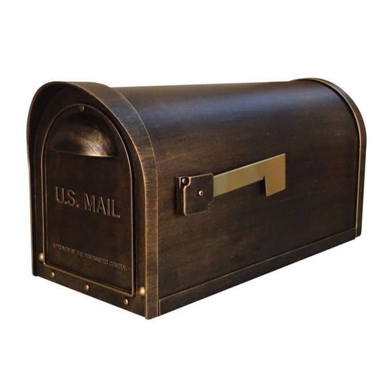 Classic Curbside Mailbox - Hand Rubbed Bronze