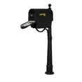 thumbnail image 1 of Classic Curbside Mailbox with Newspaper Tube, Locking Insert and Ashland Mailbox Post, 1 of 7