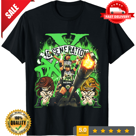 Classic D-Generation X ( DX ) T-Shirt, NEW INSTOCK-TH77831