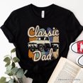 thumbnail image 1 of Classic Dad T-Shirt, Black Retro Truck Fathers Tee, 1 of 6