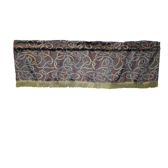 Classic Damask Jacquard design 60" X 15" Window Valance