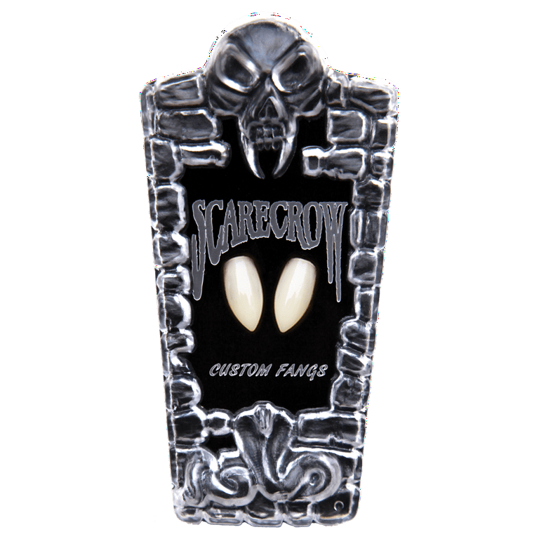 Classic Deluxe Vampire Fangs Adult White Classic Deluxe Vampire Fangs Adult White