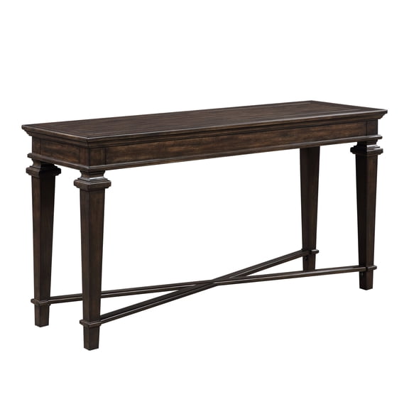 Classic Design Sofa Table | For Elongated Decorative Displays | Constructed of Wood and Veneer | Resolves Lack of Surface Area