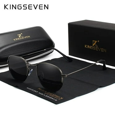 Classic Designer Round Sun glasses Female Retro Reflective Sunglasses Men Round Polarized Eyewear Oculos De Sol gafas gun gray Orignal