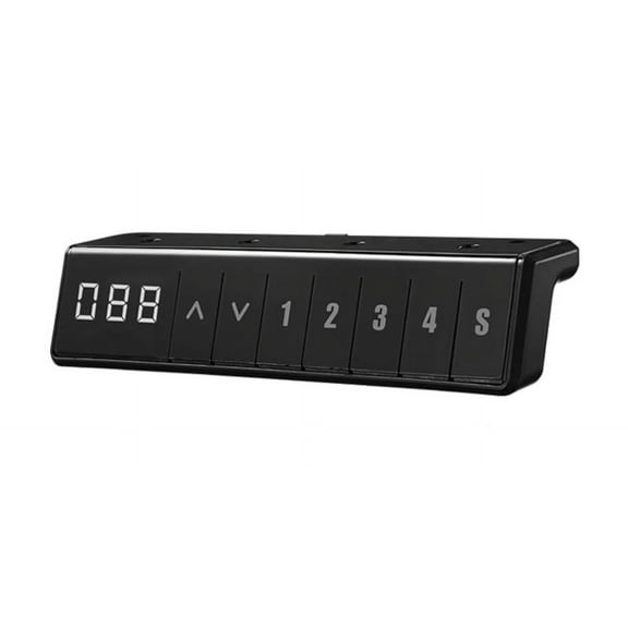 Classic Desk Controller, 7 Buttons, 3-Digit Display, 4 Memory Positions, Black TDH6 Ergo Motion
