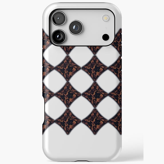 Classic Diamond Geometric Color Pattern Phone Case 11 through 17 Pro ...