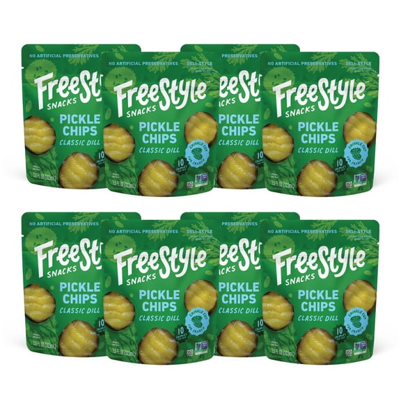 Classic Dill Pickle Chips - 8 pack
