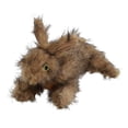 thumbnail image 1 of Classic Dog Puppy Play Time Soft Plush Small Brown Rabbit With Squeaker, 1 of 6