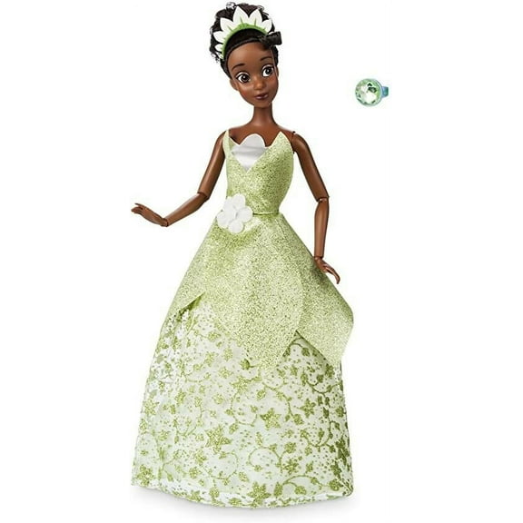 Classic Doll Princess & The Frog Tiana With Ring 11.5 Authentic Boxed New Rare New