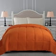 thumbnail image 1 of Classic Down Alternative Hypoallergenic Comforter Dusty Orange / King, 1 of 1