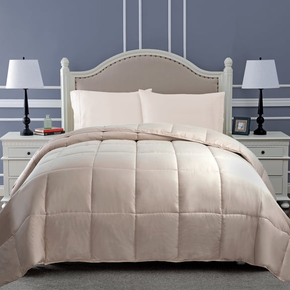 Classic Down Alternative Hypoallergenic Comforter Ivory / Twin