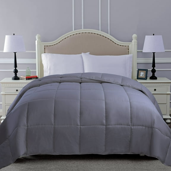 Classic Down Alternative Hypoallergenic Comforter Silver / Twin