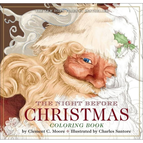 The Night Before Christmas Coloring Book (Paperback)