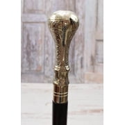 Classic Elegant Walking Stick - Aluminum and Wooden Walking Stick