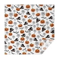 thumbnail image 1 of Classic Elements Halloween Pattern Square Tablecloth,Waterproof Square Table Cover,Wipeable Spillproof Washable Table Cover for Home Kitchen Party Decor 52"x52"(132x132cm), 1 of 6