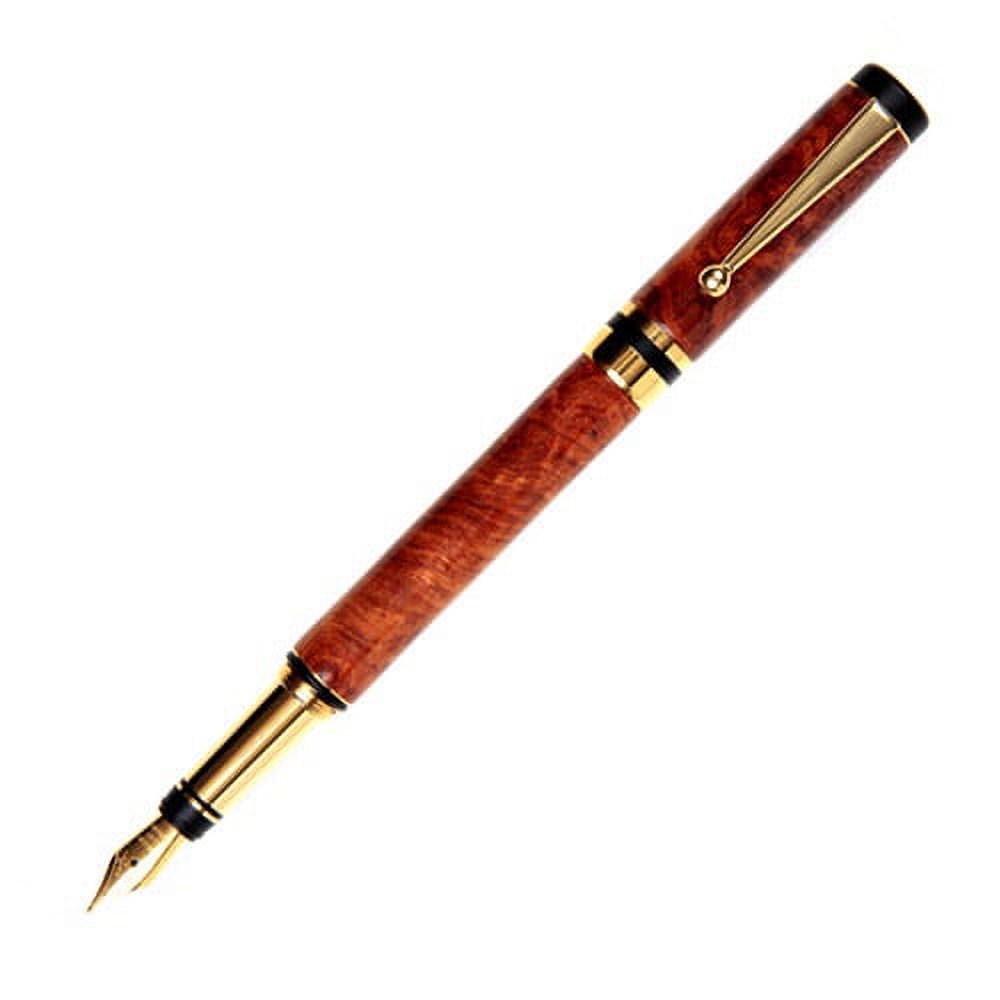 Classic Elite Fountain Pen - Amboyna Burl