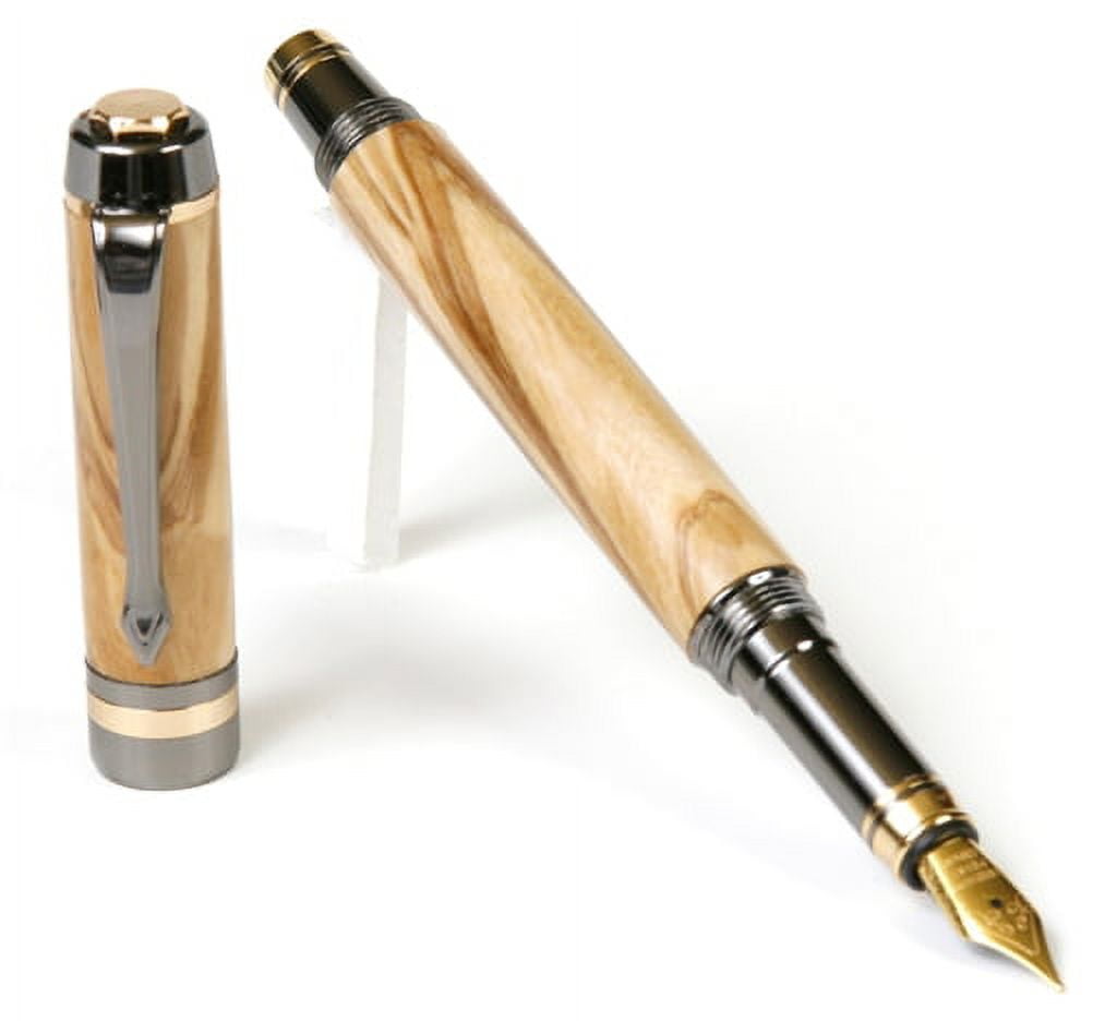Classic Elite Fountain Pen - Olivewood