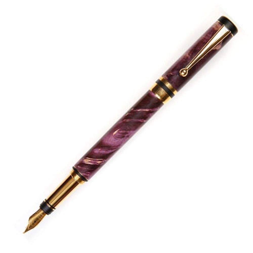 Classic Elite Fountain Pen - Purple Box Elder