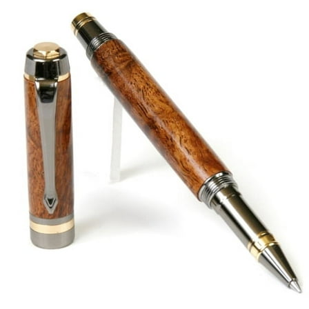 Classic Elite Rollerball Pen - Afzilia Snakeskin