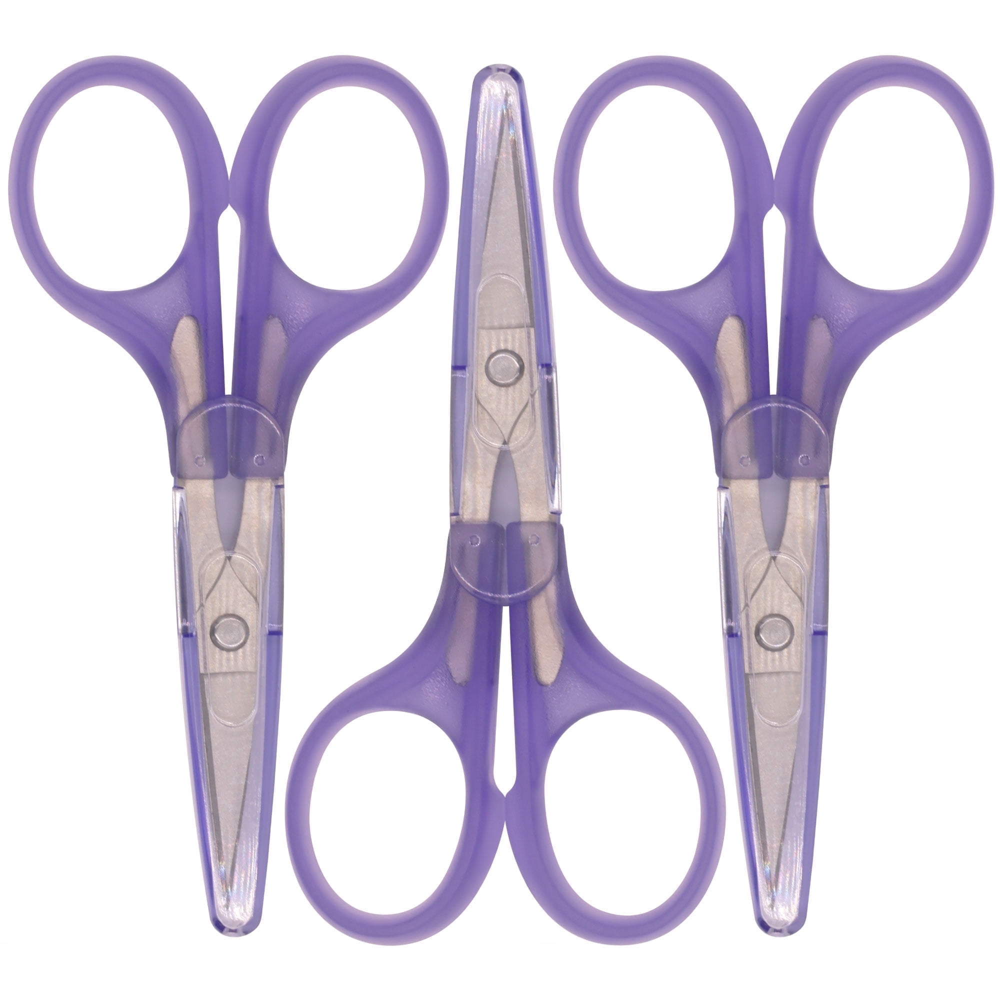 JubileeYarn Classic Embroidery Scissor - Translucent Blue - 3 Pairs