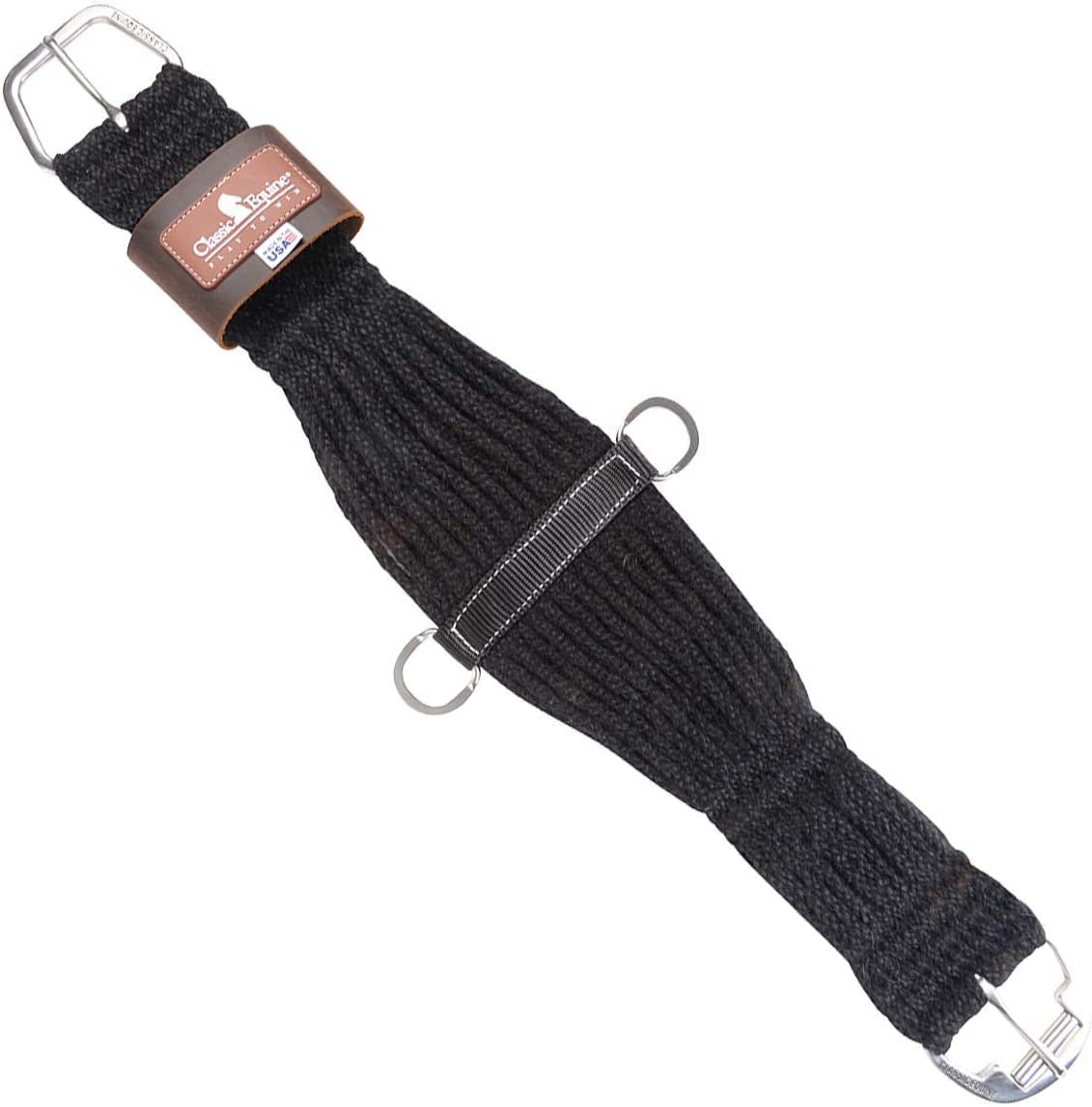 Classic Equine 100% Mohair Roper Cinch 27-Strand with Nylon Center ...