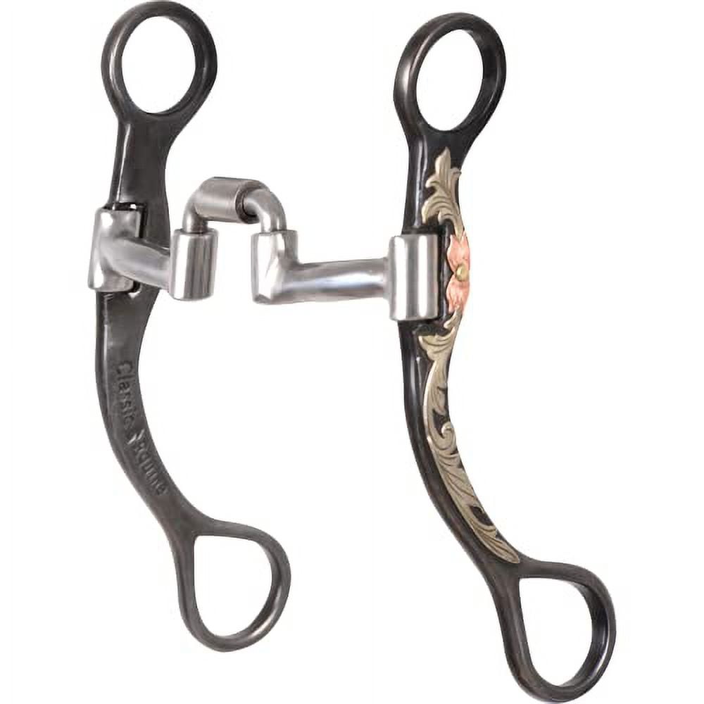 Classic Equine 7 1/2" Cheek Low Port Barrel Bit - Walmart.com
