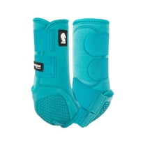 Classic Equine Boots Flexion Front Abrasive Resistant L Aqua FCLS102