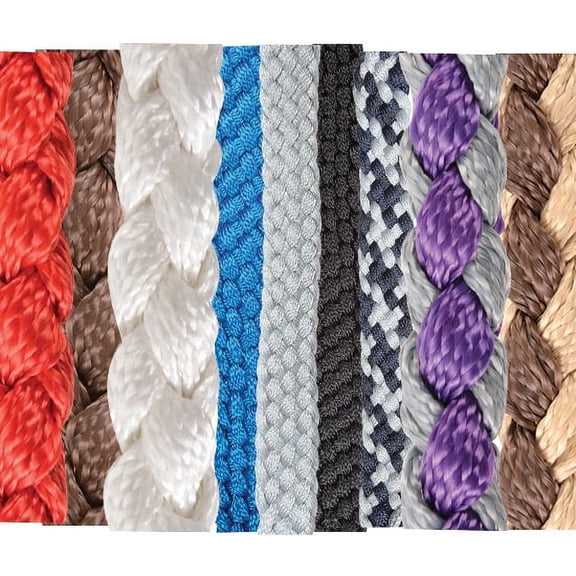 Classic Equine Flat Braid Halter & Lead Rope - Durable & Stylish