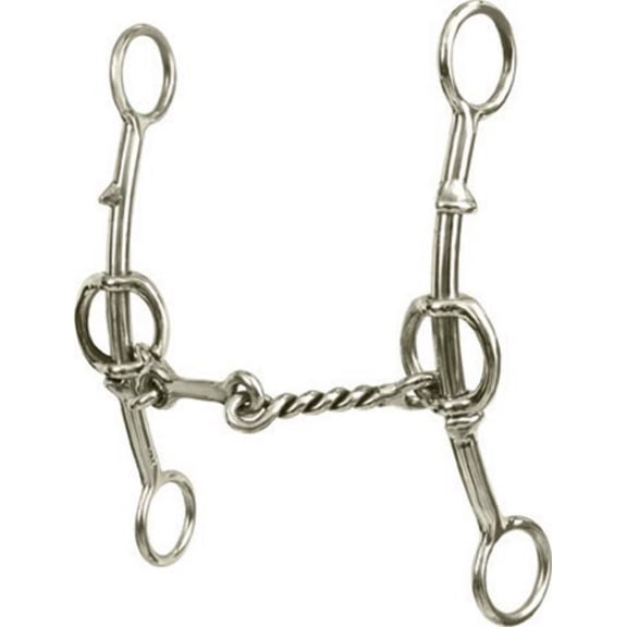Classic Equine Carol Goosetree Dr. Bristol Short Shank Double Gag Bit